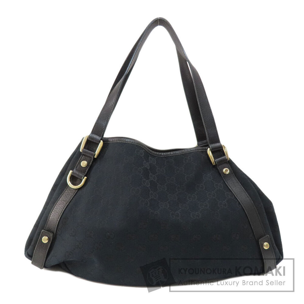 Gucci GG Canvas Abbey Hobo Shoudler bag Black